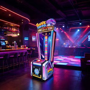 Machine de jeu d'arcade à jackpot progressif à fort potentiel de profit, avec jeu de réaction rapide et de compétences, et distribution de tickets réglable - Product Image 1