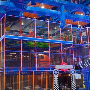 Parque de juegos interior para niños Cheer Amusement, <span class=keywords><strong>complejo</strong></span> de juegos blandos con karting para área de juegos interior - Product Image 2