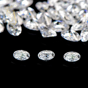 <span class=keywords><strong>Prix</strong></span> d'usine en gros, pierres précieuses en vrac de couleur D VVS, coupe excellente, petite taille, <span class=keywords><strong>diamant</strong></span> simulé, coupe ovale, <span class=keywords><strong>diamant</strong></span> moissanite - Product Image 1