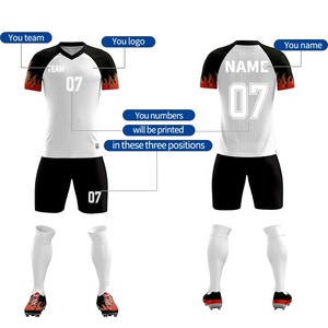 Nieuwe 2024 Full Body Hoge Kwaliteit Sneldrogende Ademende Voetbalshirts Voetbal Professionele Game Truien - Product Image 3