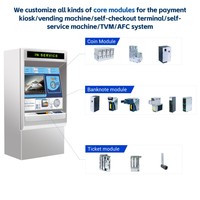 BA-08Z pile Cash Out petit accepteur de billets de banque validateur de factures Machine de dépôt en espèces pour point de vente au détail/kiosque de paiement/CTI/caisse enregistreuse