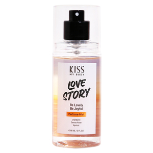 Perfume Corporal Kiss My Body Love Story 88ML, Aroma que Brinda Vibe Romántica, con Notas de Arándano, Rosa Damas y Albaricoque - Product Image 3