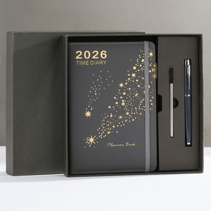 Agenda Anual Personalizada 2026, Planificador Diario, Tapa Dura, Cuaderno Español, 365 Días, Encuadernación Térmica, Versión de Exportación en Inglés, en Existencia - Product Image 2