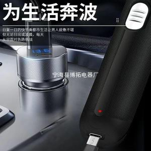Tondeuse à poils de nez électrique rechargeable à double lame, outil de toilettage portable pour hommes, chargement USB, lavable à l'eau - Product Image 3
