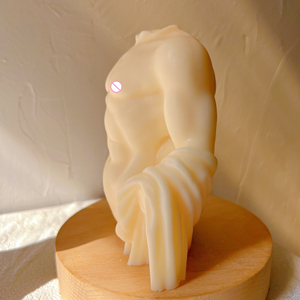 Moule en cire <span class=keywords><strong>pour</strong></span> sculpture corporelle masculine de 14 cm, moule en silicone unique <span class=keywords><strong>pour</strong></span> statue d'<span class=keywords><strong>homme</strong></span> aux muscles abdominaux, décoration de maison de style grec romain - Product Image 6