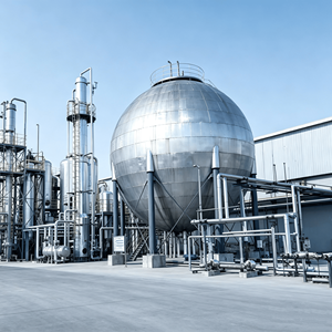 Máquina de Dióxido de Carbono Líquido de Gran Demanda 30*50m2, Generador de LCO2 para Carbonatación de Borax y Gas Residual para Extracción en Campos Petroleros - Product Image 3