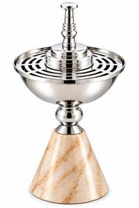 Brûleur d'encens abordable en métal et bois, support d'arômes artisanal de qualité, idéal pour les détaillants, les boutiques de cadeaux et les magasins spirituels. - Product Image 3