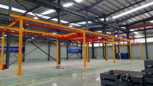 1000 kg / <span class=keywords><strong>2</strong></span> toneladas haz flexible monorriel independiente luz puente grúa sistema proveedor - Product Image 5