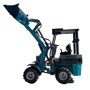 HZM 906 807 <span class=keywords><strong>ZL06</strong></span> 600 кг компактный колесный мини-погрузчик передний тракторный погрузчик с двигателем E5 и кабиной - Product Image 1