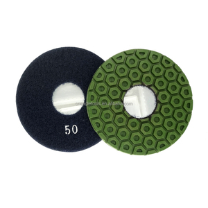 Sıcak satmak 125mm petek reçine elmas kenar parlatma pedleri granit ve mermer için - Product Image 3