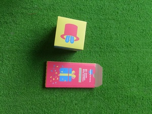 Boîte d'explosion d'anniversaire en gros pour carte de vœux pop-up, boîte cube à confettis éclatants, boîte à cartes de vœux - Product Image 4
