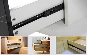 Vente en gros de meubles durables silencieux de 45mm de qualité supérieure Armoire de cuisine extension complète Fermeture en douceur Glissière de <span class=keywords><strong>tiroir</strong></span> avec <span class=keywords><strong>action</strong></span> en douceur - Product Image 3