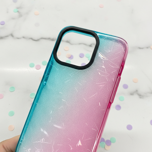 เคสกันกระแทกแบบนิ่ม TPU สำหรับ <span class=keywords><strong>iPhone</strong></span> <span class=keywords><strong>SE</strong></span> 2022 พร้อมพื้นผิวลายเพชรไล่เฉดสี และขอบ TPE แบบถุงลมนิรภัย - Product Image 1