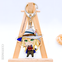 Porte-clés Anime Personnalisé en Acrylique – Vente en Gros Direct Usine – Impression Dessin Animé – Accessoire de Sac Promotionnel – Breloque Cadeau
