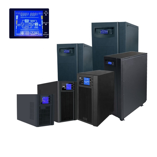 1KVA/2KVA/3KVA/6KVA/10KVA/15KVA/20KVA/30KVA/40KVA High Frequency True Double-conversion Online UPS Pure Sine Wave Output