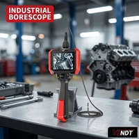 Nouveauté HD IP67 360 °   Caméra d'inspection endoscopique articulée 1,5 mm vidéo pour usage industriel