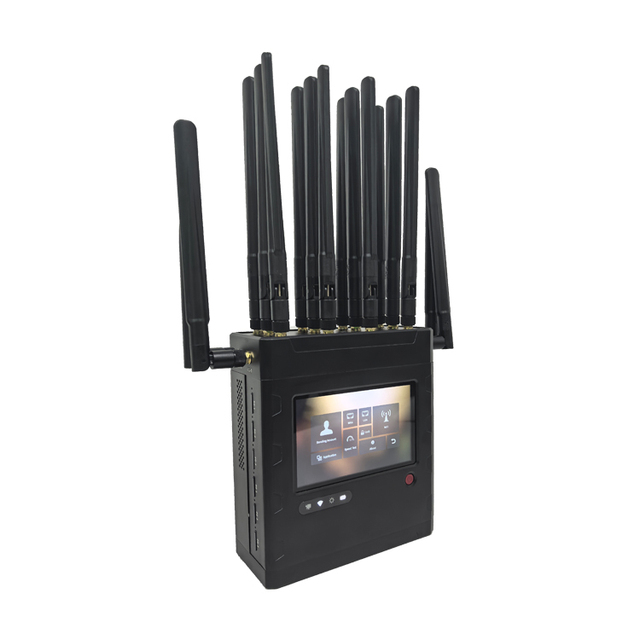 High-End 4G/5G Enterprise-level Outdoor WiFi Wireless Router with Multi-Sim Card Slots Aggregation Bonding Functions