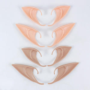 Accessoires d'oreilles d'elfe pour Halloween, décoration d'anime, accessoires de cosplay de fée, fausses oreilles d'ange elfique, crochet de <span class=keywords><strong>vampire</strong></span>, décorations de Noël - Product Image 2