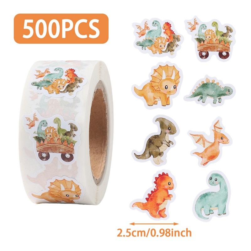 Autocollant dinosaure extraterrestre