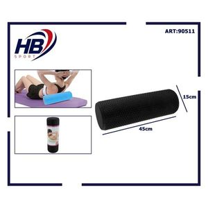Rouleaux de mousse EVA noirs solides 45x15cm pour étirements et exercices efficaces - Product Image 3