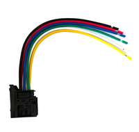 6 Q0937702 Neuer 6-poliger Kabelbaum für Rücklicht stecker hinten für Audi A1 Q3 Skoda Fabia Octavia Rooms ter VW Polo 2000-