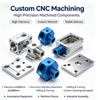 Pièces sur mesure en aluminium et acier inoxydable usinées CNC, haute précision, fraisage 3/4/5 axes, électroérosion à fil, brochage, polissage, fabrication rapide 3D