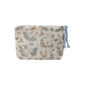 Sac ouvert en toile à motif de dessin animé mignon, organisateur portable pour l'extérieur, pochette de rangement pour rouge à lèvres et maquillage, et rangement pour serviettes hygiéniques et articles divers pour femmes - Product Image 6