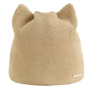 ALLCH RTS 겨울 따뜻한 모자 소녀 소년 어린이 패션 귀여운 모양의 고양이 귀 모자 니트 비니