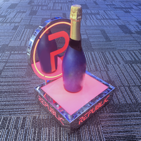 SheFan Vente en gros Vodka Laser Vin Champagne Vin rouge Led Bouteille Glorifier Présentateur pour Bar Discothèque KTV