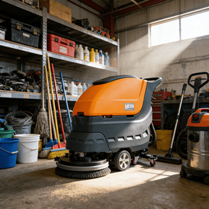 Máquina Fregadora <span class=keywords><strong>de</strong></span> <span class=keywords><strong>Pisos</strong></span> Comercial Autopropulsada a Batería con Agua Fría para Limpieza <span class=keywords><strong>de</strong></span> Pavimentos, Alfombras y Automóviles - Product Image 5