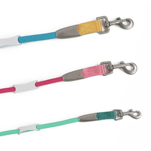 <b>Pet</b> <b>Leash</b> Comfortable Non-Slip Tangle Resistant Dog Walking Lead Custom Colors Simple Style - Product Image 1