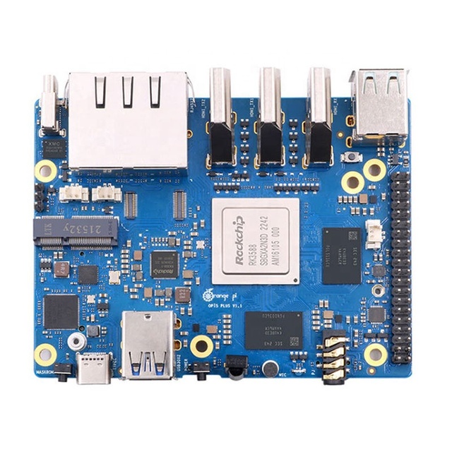 RK3588 Chip Octa-Core CPU Orange Pi Programming Development Board 4GB 8GB 16GB 32GB Memory Orange Pi5 Plus Development Version