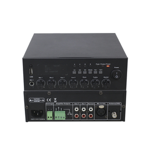 Amplificador de audio V 60W Clase D para DAB/FM, Bluetooth, <span class=keywords><strong>Super</strong></span> Bass y respaldo de 12V CC en sistemas públicos de 220V/240V - Product Image 1