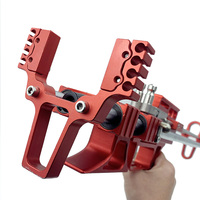 Slingshot télescopique en métal portable, 3 kg, longueur étirée 100 cm, durable, haute puissance pour la chasse et le tir en plein air