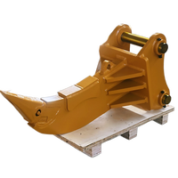 Ripper universel pour excavatrice 1-30 tonnes, utilisation en construction et en agriculture, pointes de dents faciles à remplacer, corps principal épaissi, 1 an