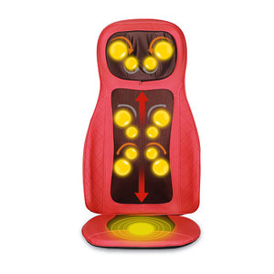 Multi-fonction Cou Et Dos Pétrissage <span class=keywords><strong>Shiatsu</strong></span> Vibration Électronique <span class=keywords><strong>Massage</strong></span> Coussin de Siège Pour Chaise - Product Image 6