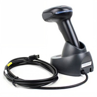 Lecteur de codes-barres portable industriel sans fil 2D Honeywell 1472g noir, haute précision, capteur CMOS, interface USB/BT