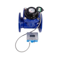 Compteur d'eau intelligent sans fil Yuxiang DN50-DN100 LoRaWAN IP68 en fonte, dispositif de surveillance du débit pour pipeline industriel OEM
