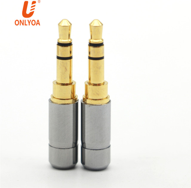 Mini 3.5 mm Jack Stereo Audio Jack Microphone Male Jack Plug Audio DIY Connector Hot Sales Cheap Wholesales Headphone