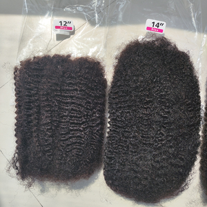 辫子和微型头发的人发体积 -- 多种自然颜色的扭结卷发雷米头发 - Product Image 5