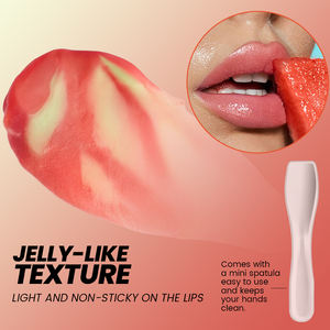 Bálsamo Labial Pudaier Mimi <span class=keywords><strong>Glam</strong></span>, 6 Sabores Frutales, Mascarilla Labial 2 en 1, Hidratación Profunda y Duradera, Cuidado Labial - Product Image 4