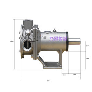 ปั๊มอิมเพลลอร์อเนกประสงค์ประสิทธิภาพสูง 1-1/4 นิ้ว FIP-100 ไหลแรง ดูดน้ำเองได้ ผลิตจากสแตนเลสแบบยืดหยุ่น - Product Image 4