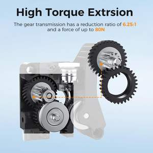 Kit de Extrusor Creality K2 Plus con Engranajes Dobles de Alto Torque, Accesorio para Impresora 3D - Product Image 3
