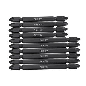 Puntas de Destornillador de Impacto de Doble Extremo Antideslizantes de 65/100 mm, Personalizadas, S2 Phillips, Magnéticas - Product Image 6