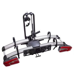 Soporte de montaje para <span class=keywords><strong>bicicleta</strong></span> de acero al carbono, adecuado para SUV y sedanes, marco trasero plegable, con soporte para matrícula - Product Image 1