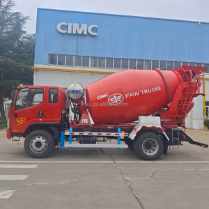 FAW 4x2 4 metros cúbicos pequeño camión hormigonera para <span class=keywords><strong>Jamaica</strong></span> - Product Image 3