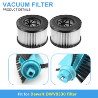 De Walt DWV9330 Extracteur de poussière Filtre HEPA Compatibilité Manuel/Électrique pour Usage Domestique Aspirateur/Filtres d'aspirateur