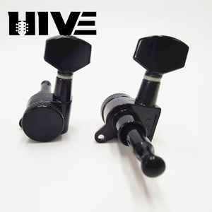 HIVE 3R3L 平盖式全封闭自锁金属弦吉他调音栓，适用于电吉他和原声吉他 - Product Image 3