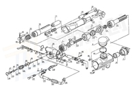 Perforatrice pneumatique à jambe d'air YT27, diamètre de forage 34-42 mm, énergie d'impact 70J 37Hz pour roches dures