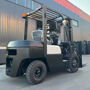 농장 창고 공장 CE EPA 6000 파운드 4 휠 디젤 지게차 2.5Ton 3Ton 5Ton 5Ton 지게차 사이드 시프트 - Product Image 1